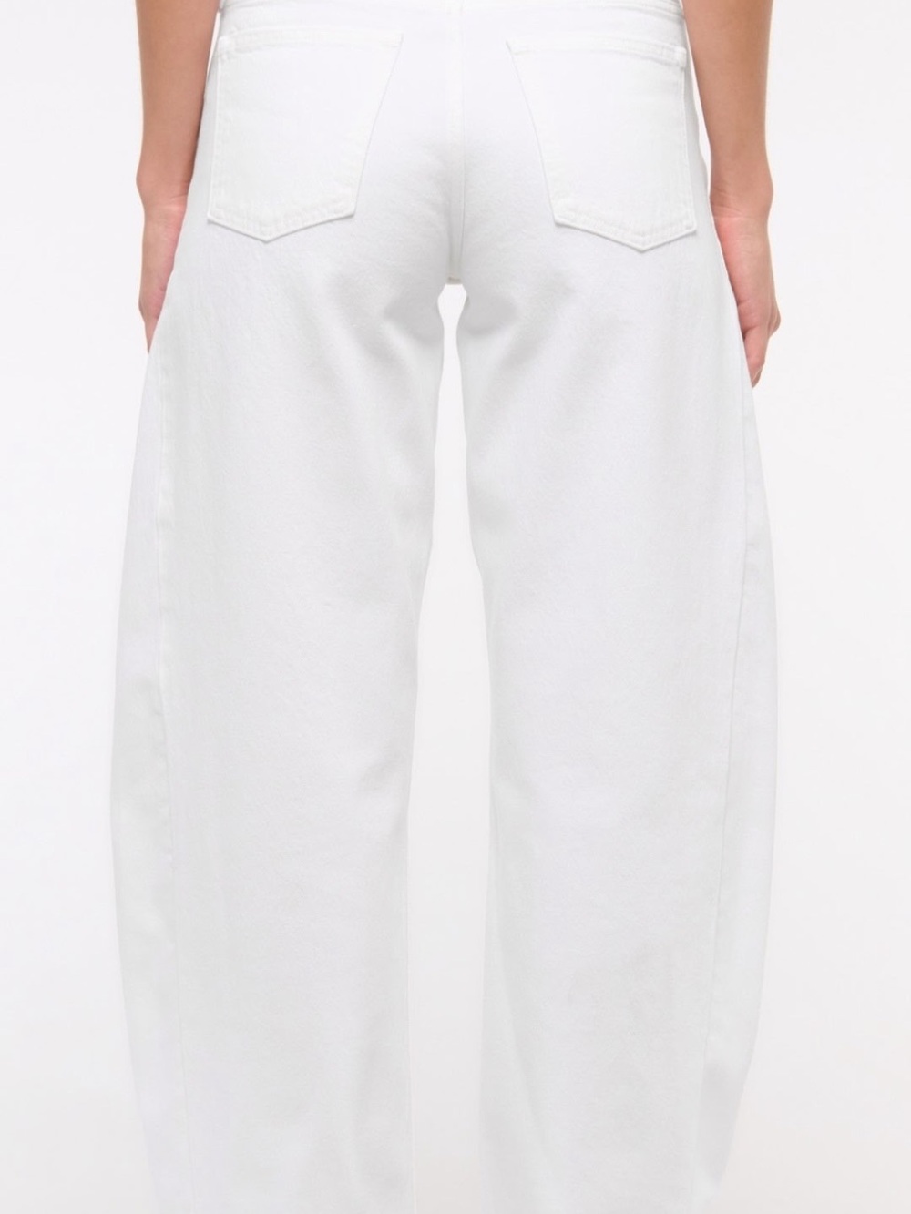 Abercrombie & Fitch White Barrel Jeans - Picture 2 of 4